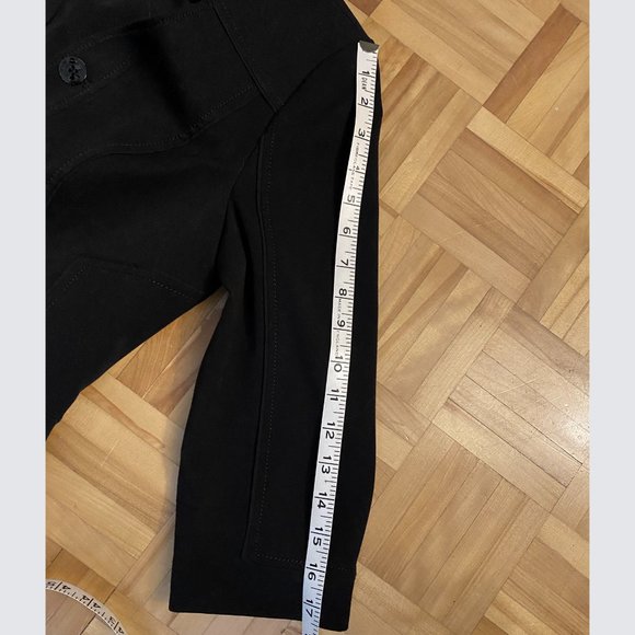 WHBM Mandarin Collar Fitted V Front Blazer 3/4 Sleeve - Picture 12 of 13